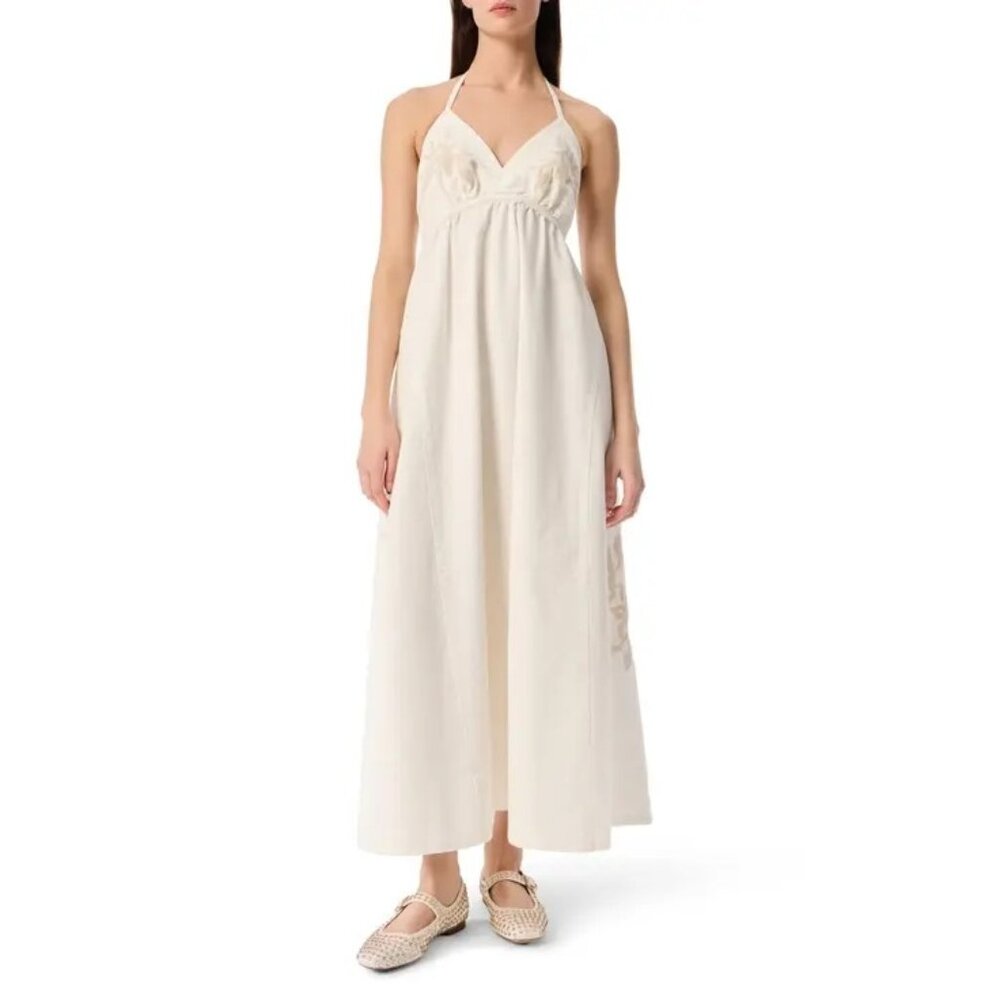 🆕 ROBERT RODRIGUEZ Neakita Halter Maxi Dress 16